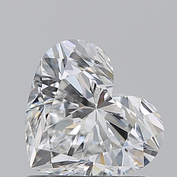 Diamond Natural 1,02Ct F-IF Heart - GIA2547557554