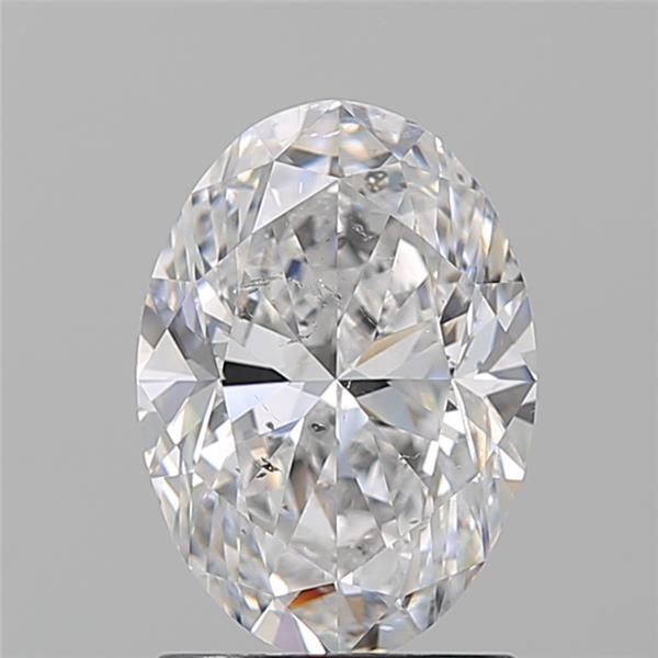 Diamond Natural 1,71Ct D-SI2 Oval - GIA2516663234