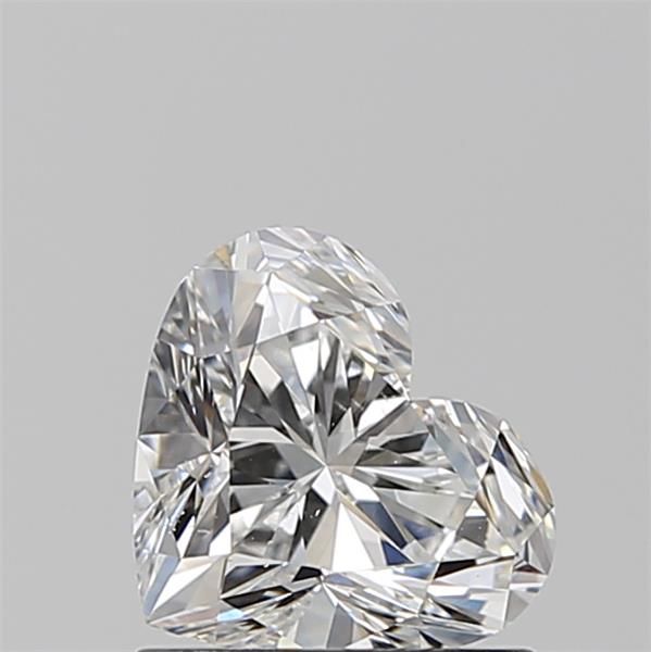 Diamond Natural 0,9Ct F-SI1 Heart - GIA7546665886