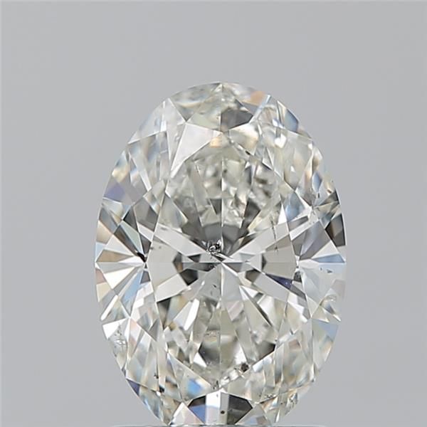 Diamond Natural 1,52Ct J-SI2 Oval - GIA6532457863