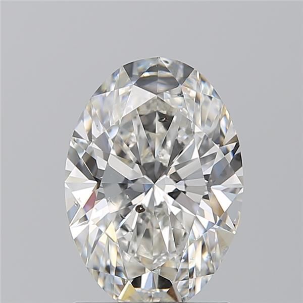 Diamond Natural 1,7Ct G-SI2 Oval - GIA7536451187