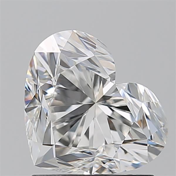 Diamond Natural 1,52Ct G-IF Heart - GIA6532914938