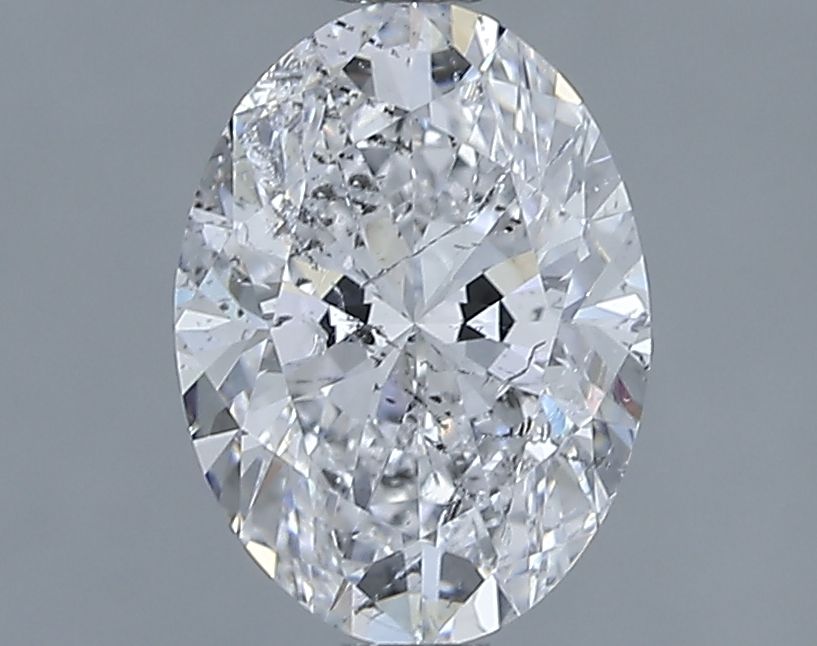 Diamond Natural 1,51Ct D-SI2 Oval - HRD250000313238