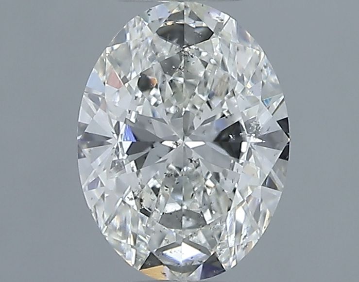 Diamond Natural 1Ct H-SI2 Oval - GIA7541270358