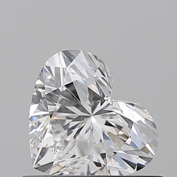 Diamond Natural 0,56Ct F-SI1 Heart - GIA1545169945
