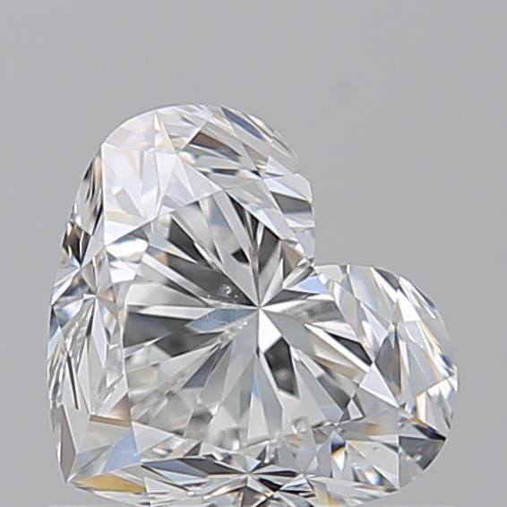 Diamond Natural 0,91Ct F-SI1 Heart - GIA7542688363
