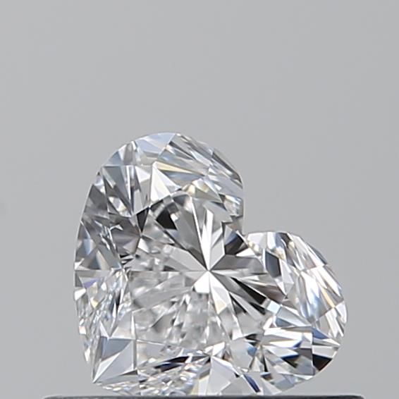 Diamond Natural 0,5Ct D-VVS2 Heart - GIA2546749137