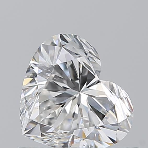 Diamond Natural 0,7Ct E-SI1 Heart - GIA5533080017