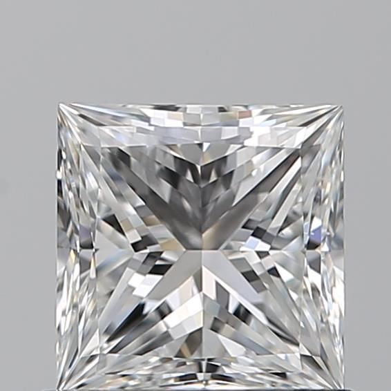 Diamond Natural 0,9Ct F-VS1 Princess - GIA7546910926