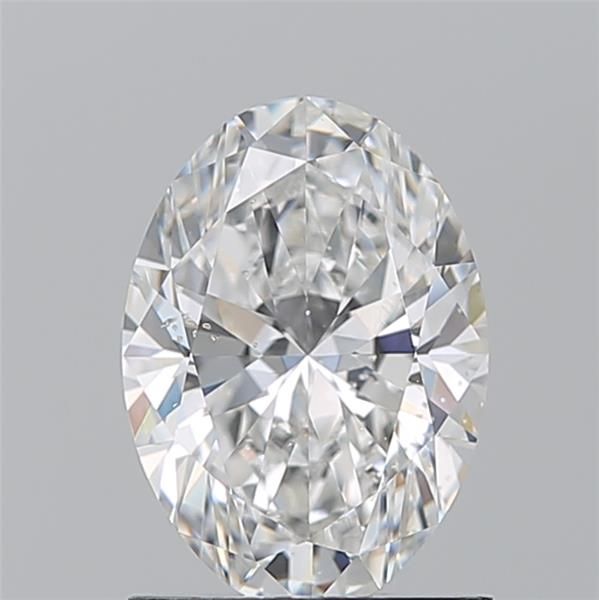 Diamond Natural 1,21Ct F-SI2 Oval - GIA2547375569
