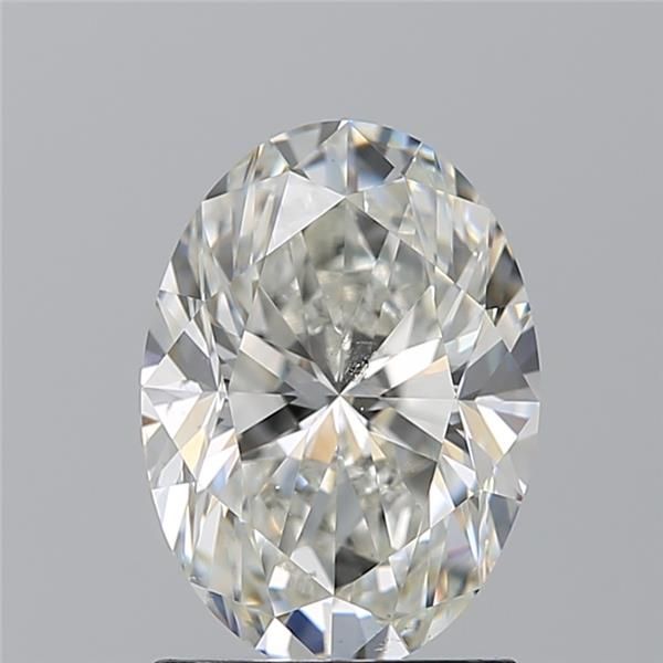 Diamond Natural 1,7Ct H-SI1 Oval - GIA7546252684