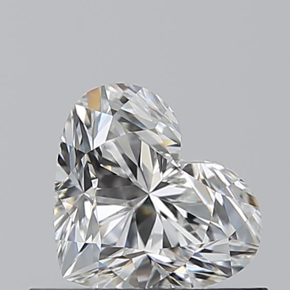 Diamond Natural 0,6Ct H-VVS1 Heart - GIA7538995595