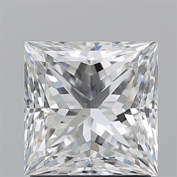 Diamond Natural 1,7Ct F-VS2 Princess - GIA6555169412