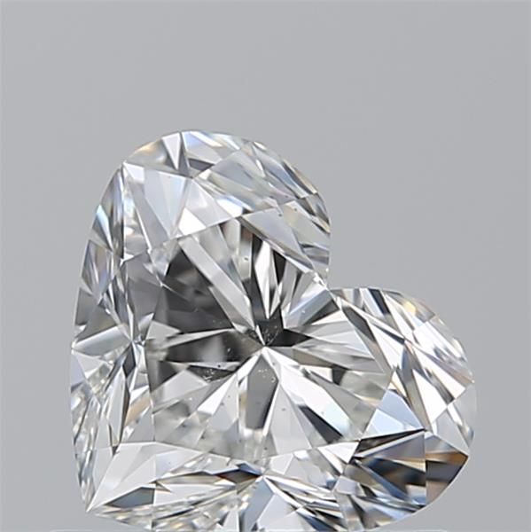 Diamond Natural 0,9Ct G-SI1 Heart - GIA2534489985