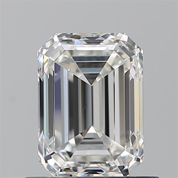 Diamond Natural 0,93Ct H-VVS2 Emerald - GIA2544884584