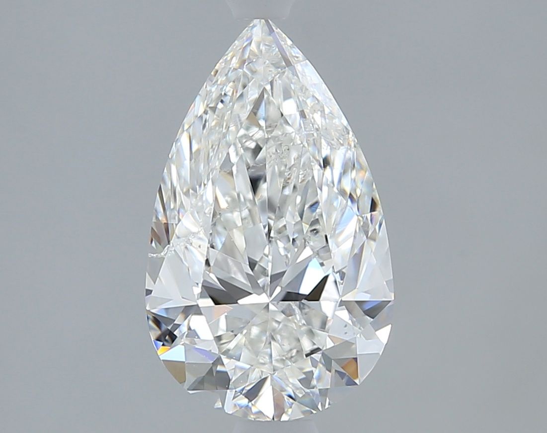 Diamond Natural 1,8Ct G-SI2 Pear - GIA7533191982