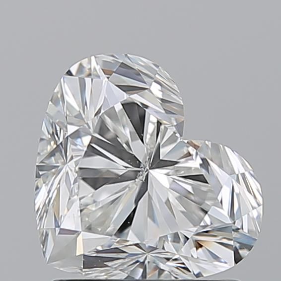 Diamond Natural 1,51Ct G-SI2 Heart - GIA6541179721