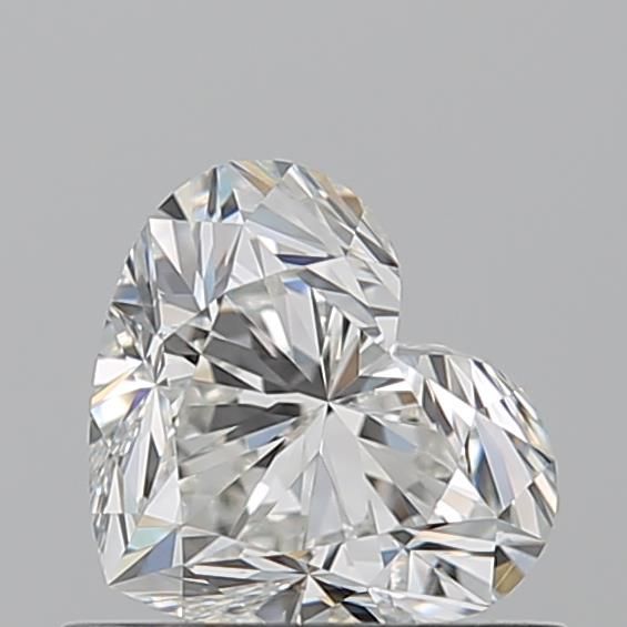 Diamond Natural 0,7Ct H-VS1 Heart - GIA2546167884