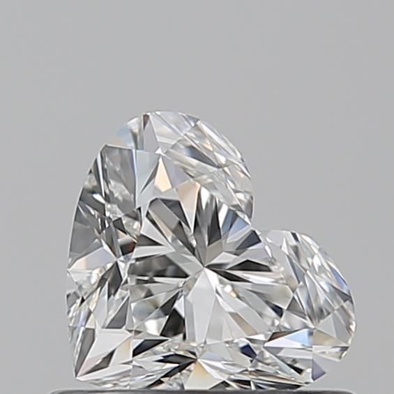 Diamond Natural 0,6Ct G-VVS2 Heart - GIA6541271805