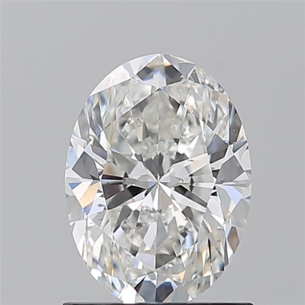 Diamond Natural 1,21Ct G-SI1 Oval - GIA7548749931