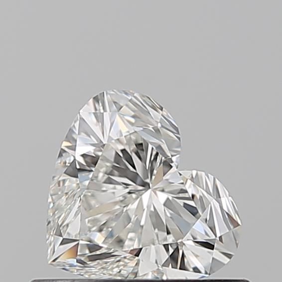 Diamond Natural 0,5Ct H-IF Heart - GIA7542841046