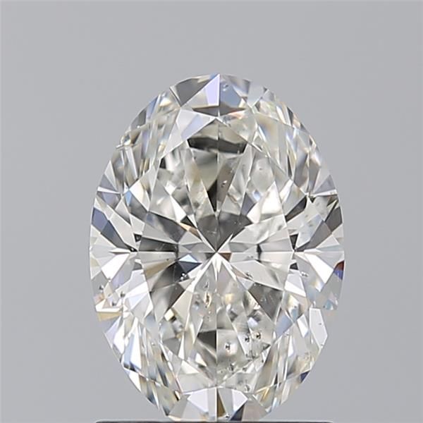 Diamond Natural 1,51Ct G-SI2 Oval - GIA7548849630