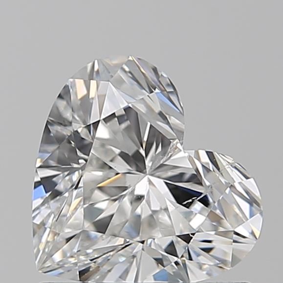 Diamond Natural 1,01Ct F-SI2 Heart - GIA7548271651