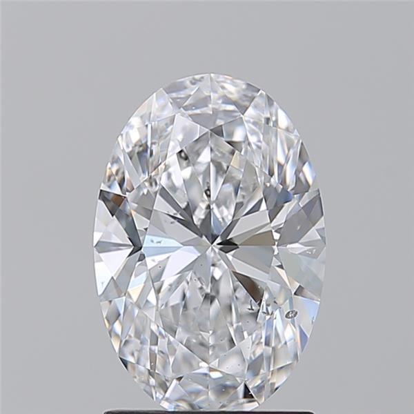 Diamond Natural 1,7Ct D-SI2 Oval - GIA3545323183