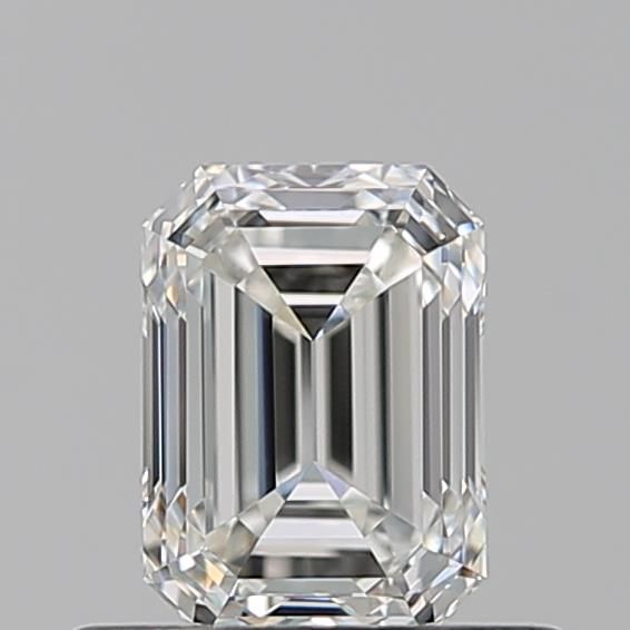 Diamond Natural 0,59Ct H-VVS1 Emerald - GIA6551095467