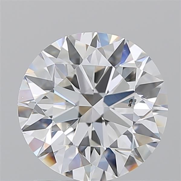Diamond Natural 1,7Ct G-SI1 Round - GIA6542917554