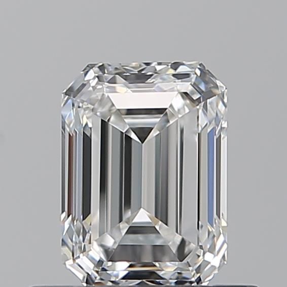 Diamond Natural 0,7Ct F-VVS2 Emerald - GIA7548956545