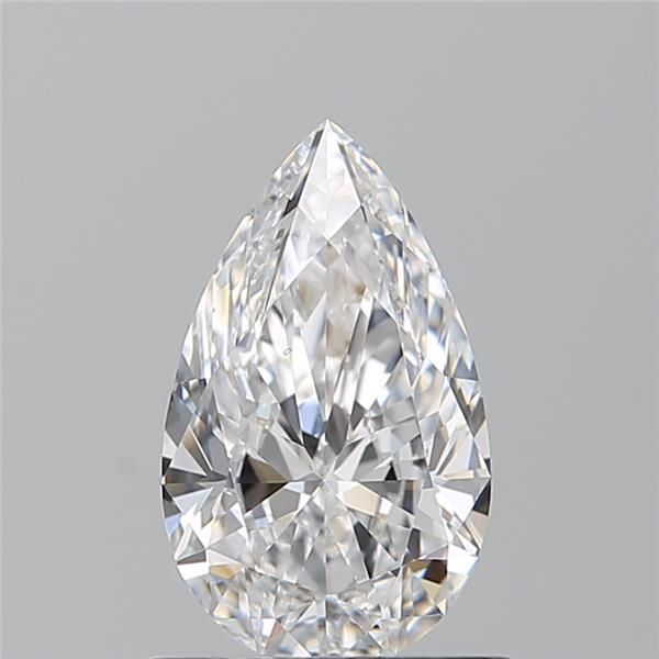 Diamond Natural 0,9Ct D-VS2 Pear - GIA7558106559