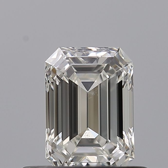 Diamond Natural 0,51Ct H-SI1 Emerald - GIA7542132469