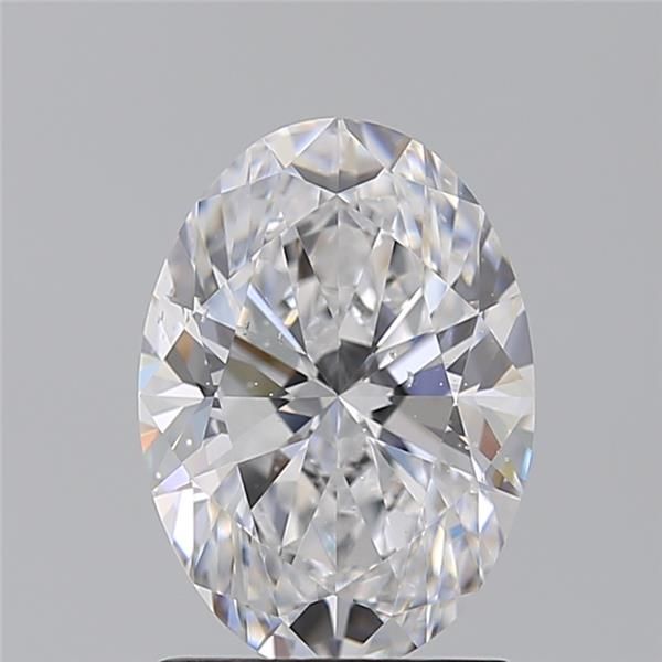 Diamond Natural 1,73Ct D-SI1 Oval - GIA1548517826