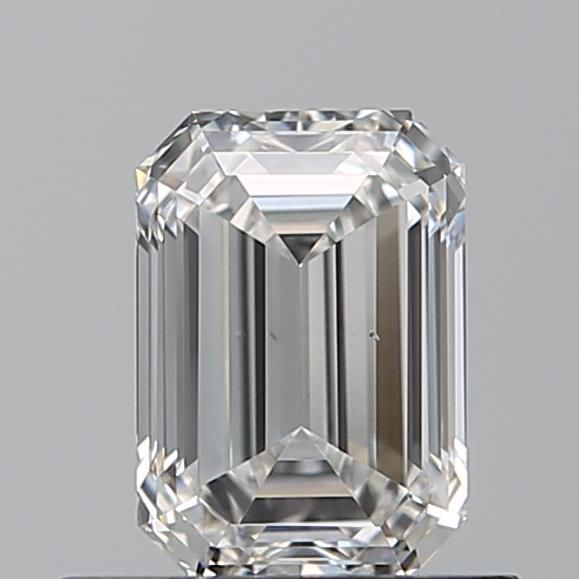 Diamond Natural 0,71Ct F-VS2 Emerald - GIA5546517169