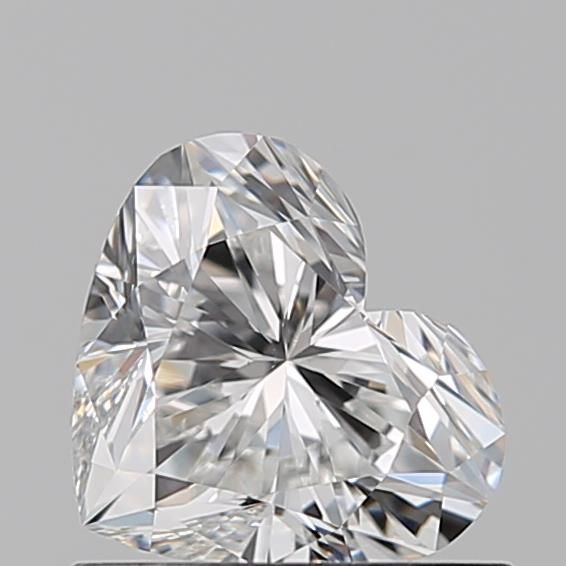 Diamond Natural 0,7Ct F-VS1 Heart - GIA6545468879