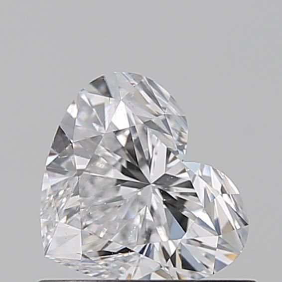 Diamond Natural 0,61Ct D-SI2 Heart - GIA7548471220