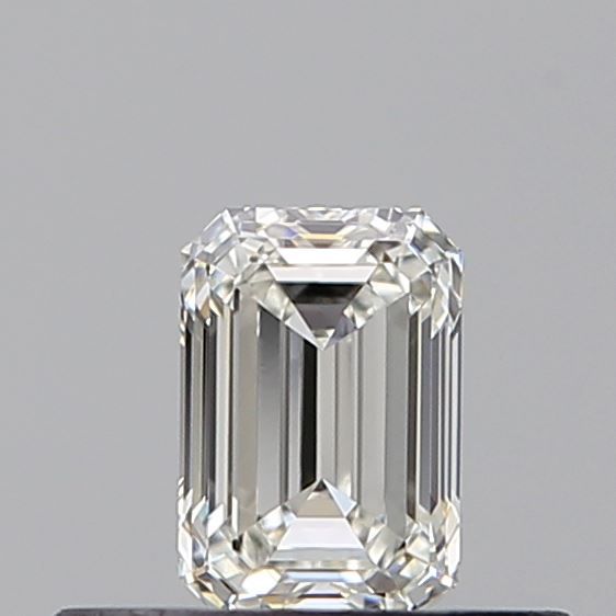 Diamond Natural 0,31Ct H-VVS2 Emerald - GIA6542128337