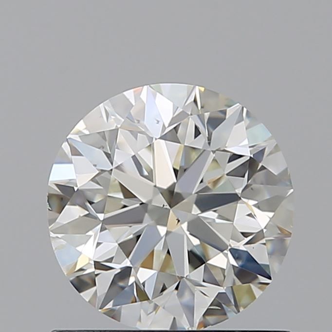 Diamond Natural 0,9Ct J-SI1 Round - GIA7556008983