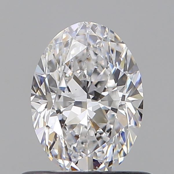 Diamond Natural 0,6Ct D-SI1 Oval - GIA2556025682