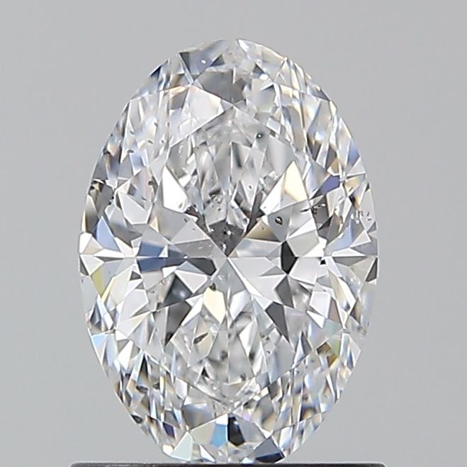 Diamond Natural 1,01Ct D-SI2 Oval - GIA6552190254