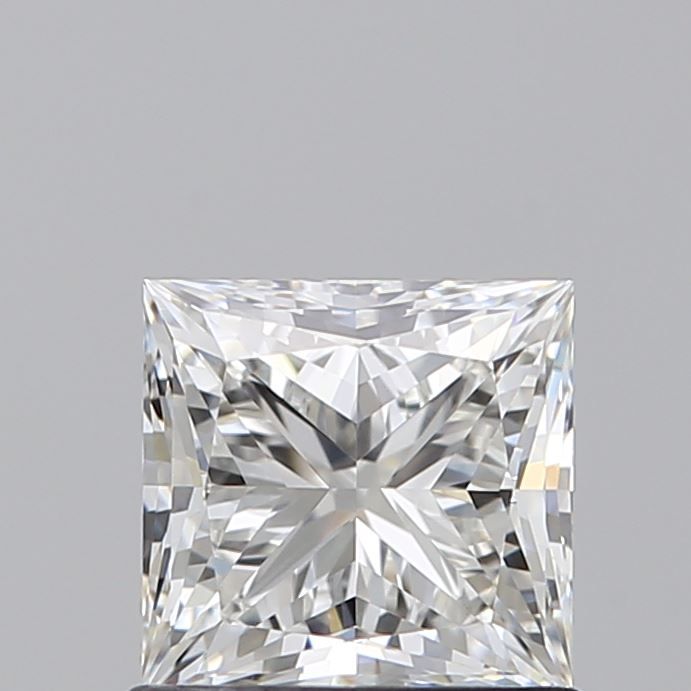 Diamond Natural 0,91Ct H-VVS2 Princess - GIA6552160229