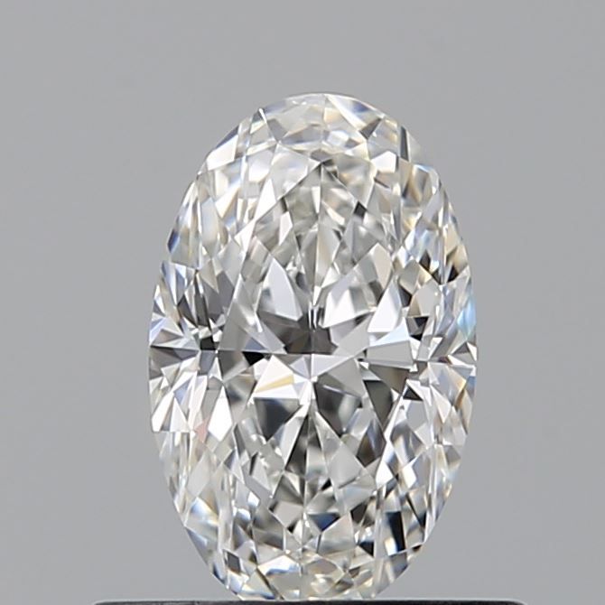 Diamond Natural 0,53Ct F-VVS1 Oval - GIA2546215506