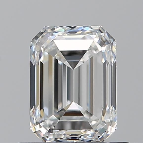 Diamond Natural 0,9Ct F-VVS2 Emerald - GIA1545751731
