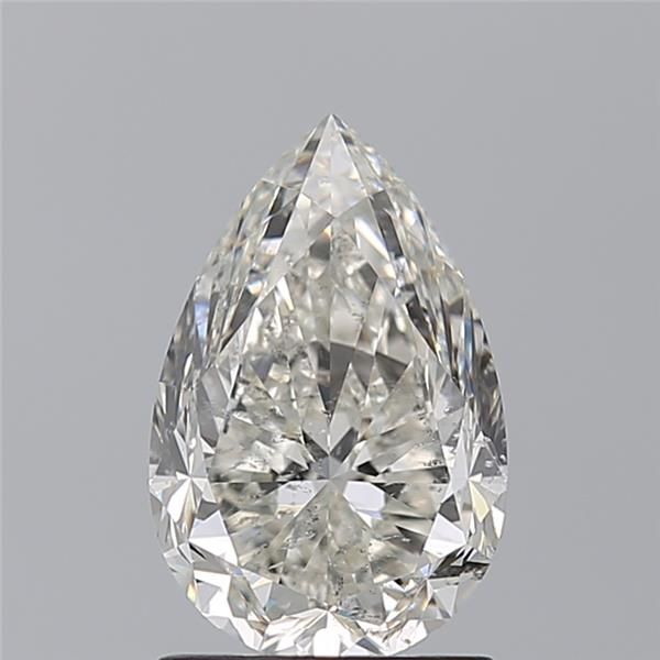 Diamond Natural 1,71Ct G-SI2 Pear - HRD260000065959