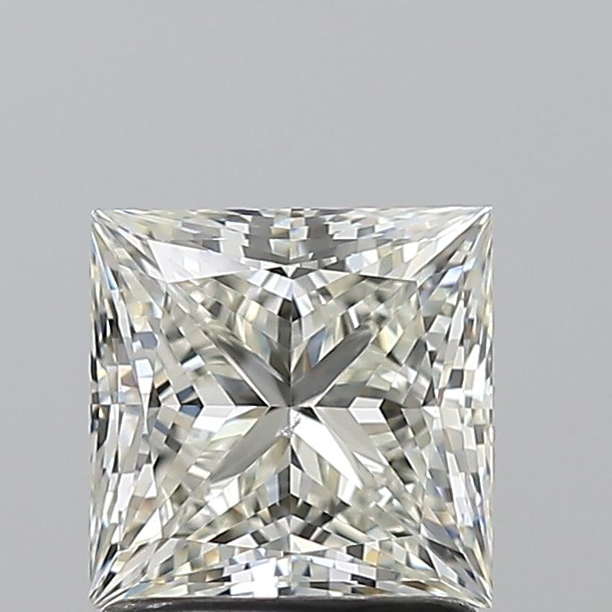 Diamond Natural 1,5Ct K-SI1 Princess - GIA7548975571