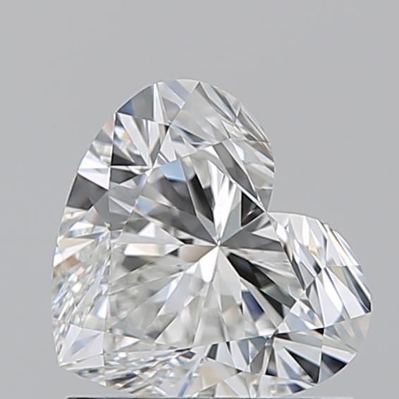 Diamond Natural 1,05Ct F-IF Heart - GIA1543924119