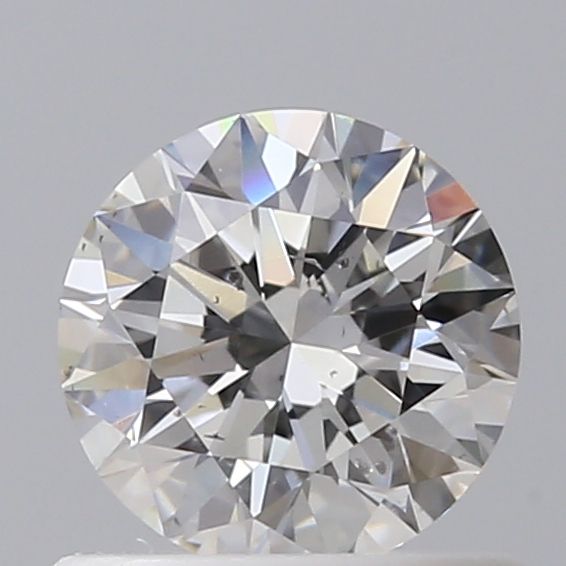 Diamond Natural 0,61Ct G-SI1 Round - GIA7546341886