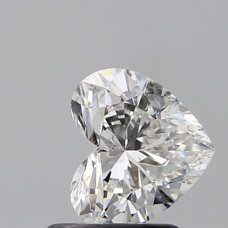 Diamond Natural 0,91Ct F-SI2 Heart - GIA1543590480