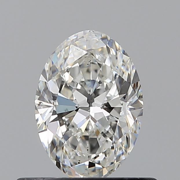Diamond Natural 0,5Ct H-SI1 Oval - GIA6551056653